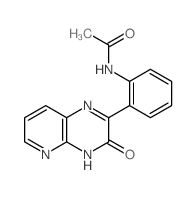 N-[2-(9-oxo-2,7,10-triazabicyclo[4.4.0]deca-2,4,7,11-tetraen-8-yl)phenyl]acetamide结构式