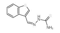 (benzothiophen-3-ylmethylideneamino)thiourea picture