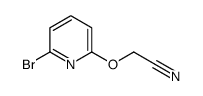 2-(6-bromopyridin-2-yloxy)acetonitrile structure