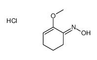 N-(2-methoxycyclohex-2-en-1-ylidene)hydroxylamine,hydrochloride Structure