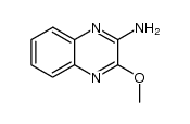 2-Quinoxalinamine,3-methoxy- Structure