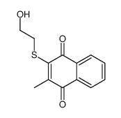 2-(2-羟基乙基硫代)-3-甲基萘-1,4-二酮图片