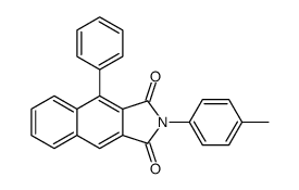 2-(4-methylphenyl)-4-phenylbenzo[f]isoindole-1,3-dione Structure