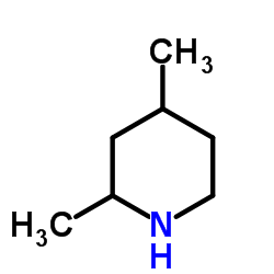 2,4-dimethylpiperidin Structure