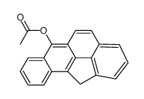 11H-cyclopenta[pqr]tetraphen-6-yl acetate Structure