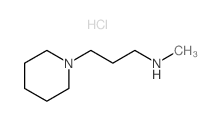 N-methyl-3-(1-piperidyl)propan-1-amine Structure