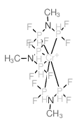 chromium; (difluorophosphaniumyl-methyl-amino)-difluoro-phosphanium Structure