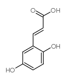 3-(2,5-Dihydroxyphenyl)acrylic acid picture