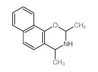 2,4-dimethyl-3,4-dihydro-2H-benzo[h][1,3]benzoxazine Structure