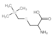 2-amino-3-(trimethylsilylmethylsulfanyl)propanoic acid Structure