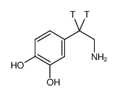 dopamine, [7-3h(n)] Structure