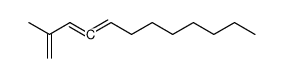 2-Methyl-dodeca-1,3,4-trien Structure