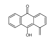 9-hydroxy-1,10-anthraquinone-1-methide结构式