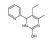 2(1H)-Pyrimidinone,5-ethyl-3,4-dihydro-6-methyl-4-(2-pyridinyl)-(9CI) picture