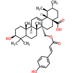 27-对香豆酰氧基熊果酸图片