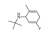 N-(tert-butyl)-5-fluoro-2-methylcyclohexa-2,5-dien-1-amine Structure