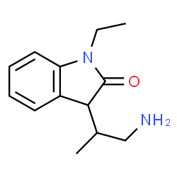 2H-Indol-2-one,3-(2-amino-1-methylethyl)-1-ethyl-1,3-dihydro-(9CI) Structure