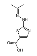 5-Thiazolecarboxylicacid,2-[(1-methylethylidene)hydrazino]-(9CI) structure