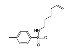 N-hex-5-enyl-4-methylbenzenesulfonamide结构式