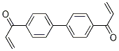 [1,1'-Biphenyl]-4,4'-diyl diacrylate Structure