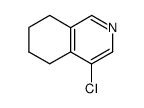 4-chloro-5,6,7,8-tetrahydro-isoquinoline Structure