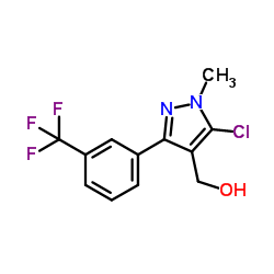 5-CHLORO-1-METHYL-3-[3-(TRIFLUOROMETHYL)PHENYL]-1H-PYRAZOLE-4-METHANOL picture