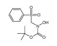 2-Methyl-2-propanyl hydroxy[(phenylsulfonyl)methyl]carbamate picture