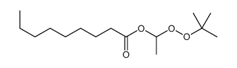 1-tert-butylperoxyethyl nonanoate结构式