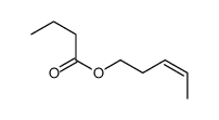 pent-3-enyl butanoate结构式