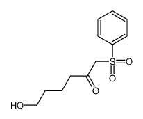 1-(benzenesulfonyl)-6-hydroxyhexan-2-one Structure