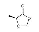 (5S)-5-methyl-1,3-dioxolan-4-one结构式