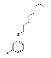 1-bromo-3-octylsulfanylbenzene结构式