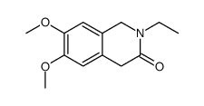 2-ethyl-6,7-dimethoxy-1,4-dihydroisoquinolin-3-one Structure