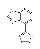 3H-Imidazo[4,5-b]pyridine, 7-(2-thienyl) Structure