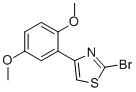 2-bromo-4-(2,5-dimethoxyphenyl)thiazole picture