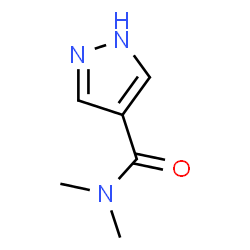 1H-Pyrazole-4-carboxamide,N,N-dimethyl-(9CI) Structure