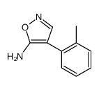 5-Isoxazolamine, 4-(2-methylphenyl)结构式