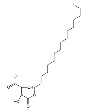 hexadecyl hydrogen [R-(R*,R*)]-tartrate structure