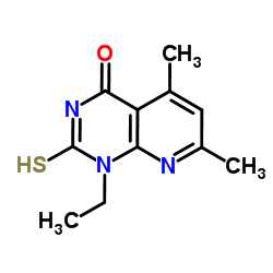 1-ethyl-2-mercapto-5,7-dimethylpyrido[2,3-d]pyrimidin-4(1H)-one图片