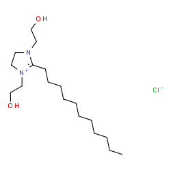 4,5-dihydro-1,3-bis(2-hydroxyethyl)-2-undecyl-1H-imidazolium chloride picture