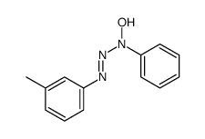 N-[(3-methylphenyl)diazenyl]-N-phenylhydroxylamine Structure