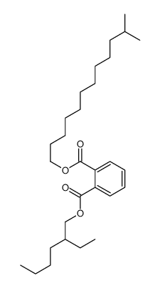 2-ethylhexyl isotridecyl phthalate Structure