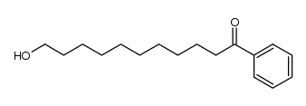 11-hydroxy-1-phenylundecan-1-one Structure