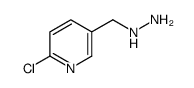 2-氯-5-(亚甲基肼)吡啶结构式