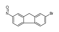 2-bromo-7-nitroso-9H-fluorene Structure