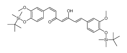 (1E,4Z,6E)-1,7-Bis[4-[[(1,1-dimethylethyl)dimethylsilyl]oxy]-3-Methoxyphenyl]-5-hydroxy-1,4,6-heptatrien-3-one structure