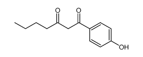 1-(4-hydroxy-phenyl)-heptane-1,3-dione Structure