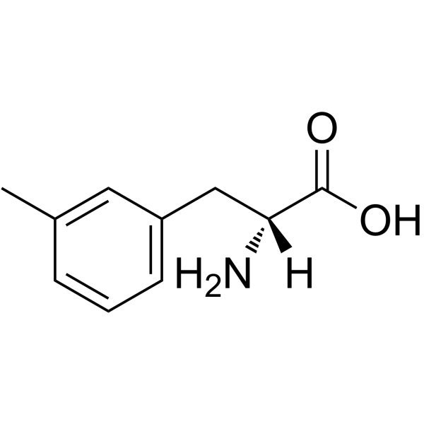 3-Methyl-L-phenylalanine Structure