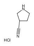 (R)-Pyrrolidine-3-carbonitrile hydrochloride structure