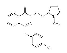 4-(4-氯苄基)-2-(2-(1-甲基-2-吡咯烷)乙基)二氮杂萘-1(2H)-酮图片